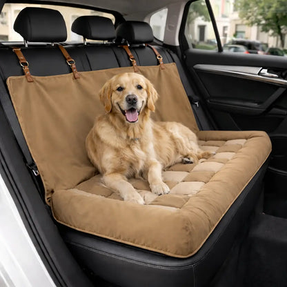 Car Seat Cover for Dogs Back Seat | Waterproof & Padded