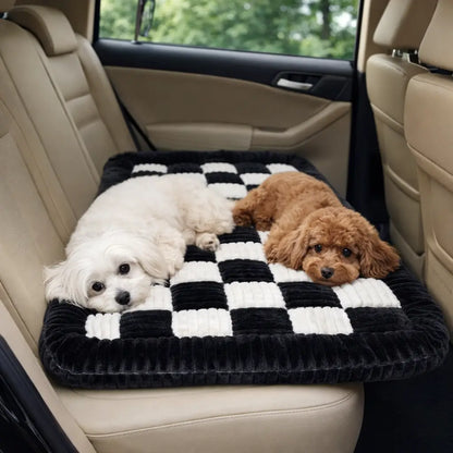 Hundematte Auto Rücksitz | Waschbares Hundebett Anti-Rutsch