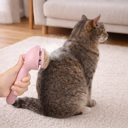 Cat Brush | Steam Brush for Cats Against Hair & Knots