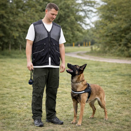 Dog Trainer Vest | Protective Training Vest with Pockets