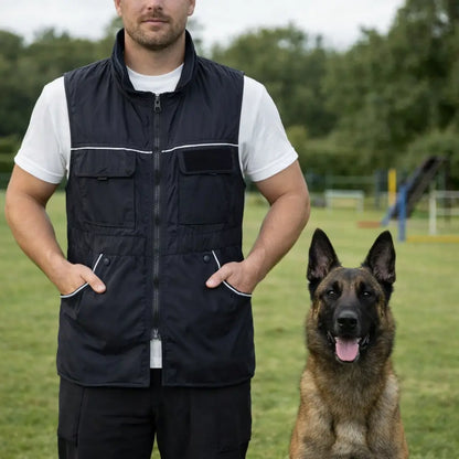 Hundetrainingsweste | Atmungsaktiv & Robuste Weste für Training