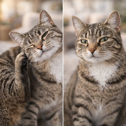 Enlève-tiques pour chat | Pince à tiques en acier inoxydable 2-en-1 de précision