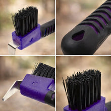 Hoof Scraper with Brush | Stainless Steel Hoof Cleaner for Horse Care