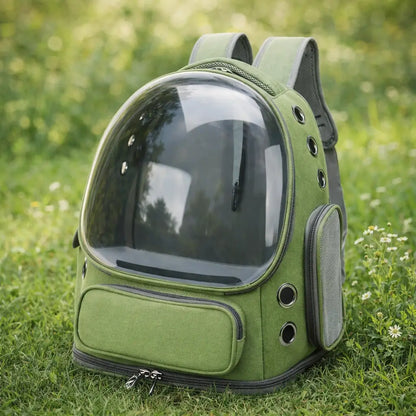 Katzen Rucksack Transporttasche | Atmungsaktiver Katzenrucksack Reise