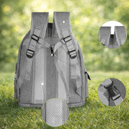 Katzen Rucksack Transporttasche | Atmungsaktiver Katzenrucksack Reise