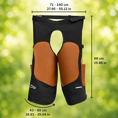 Hufschmied Protective Clothing | Leather Apron Leg Protection Adjustable