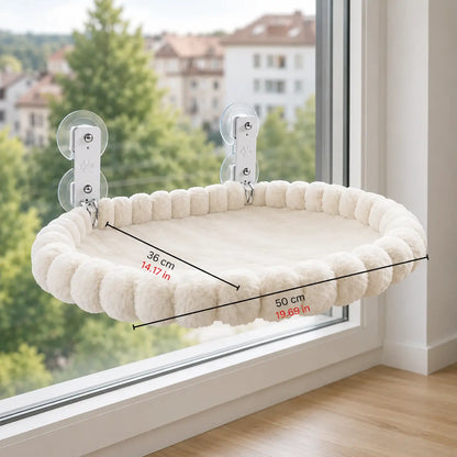Cat Hammock Window | Window Lounger with Suction Cups