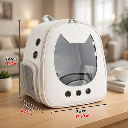 Cat Backpack Carrier | Breathable Cat Backpack