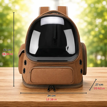 Katzen Rucksack Transporttasche | Atmungsaktiver Katzenrucksack Reise