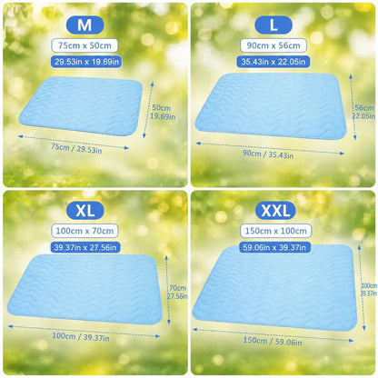 Tapis rafraîchissant pour chien lavable | Refroidissement immédiat & antidérapant