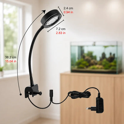 LED Aquarium Lamp 9W | Saltwater Clip Light