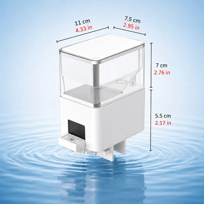 Wireless Aquarium Food Dispenser 450ml | App Control