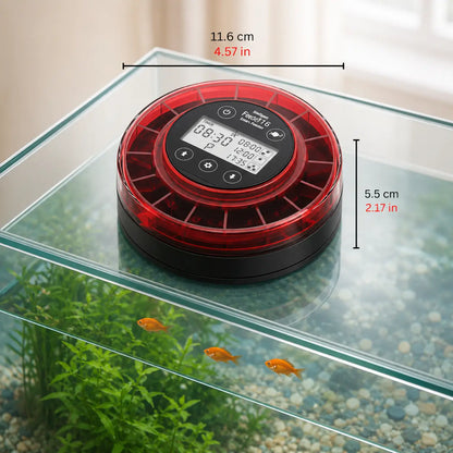 Automatic Fish Tank Feeder | 16 Compartments & LED Timer