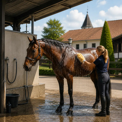 Horse Care Glove | Gentle Application & Stress-Free Coat Care