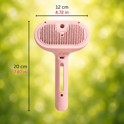 Cat Brush | Steam Brush for Cats Against Hair & Knots