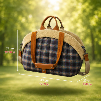 Dog Carrier Bag Transport Bag | 4-in-1 Shoulder & Car