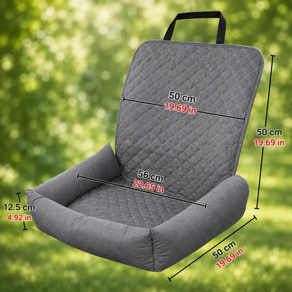 Dog Car Seat Waterproof | Travel Bed & Seat Protector
