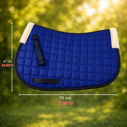 Horse Saddle Blanket Riding | Shock-Absorbing & Breathable