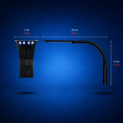 LED Aquarium Lamp 10W IPX7 Clip | EU Plug