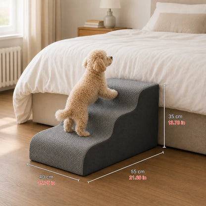 Hundetreppe & Hunderampe aus Schaumstoff | Rutschfest & Abnehmbar