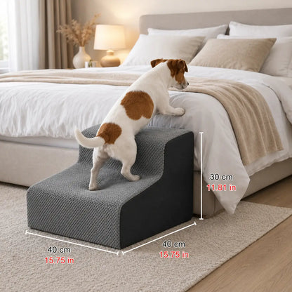 Hundetreppe & Hunderampe aus Schaumstoff | Rutschfest & Abnehmbar