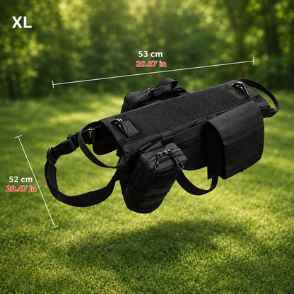 Tactical Dog Harness with Pockets | Modular Training Vest