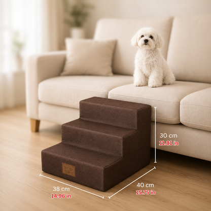 Hundetreppe & Hunderampe aus Schaumstoff | Rutschfest & Waschbar