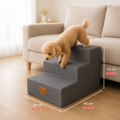 Hundetreppe & Hunderampe aus Schaumstoff | Rutschfest & Waschbar