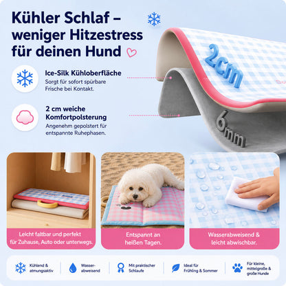 Cooling Mat for Dogs | Breathable, Water-Resistant & Portable
