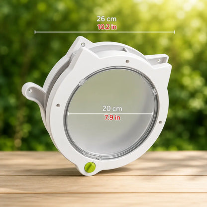 Cat flap with magnetic closure | 4-way locking & secure installation