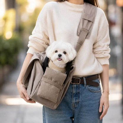 Dog Carrier Bag | Comfortable & Safe Shoulder Bag for On the Go
