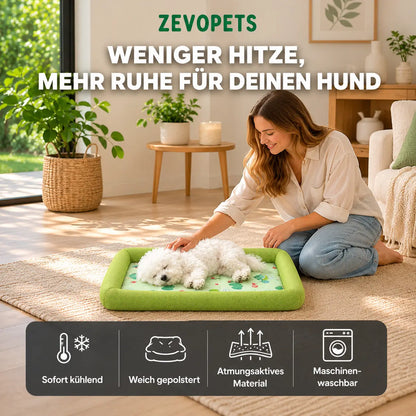 Cooling Dog Bed Summer | Breathable Cooling Mat Non-Slip