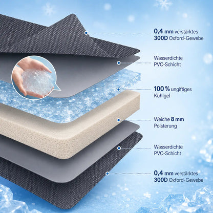 Cooling Mat for Dogs Self-Cooling | Foldable & Waterproof