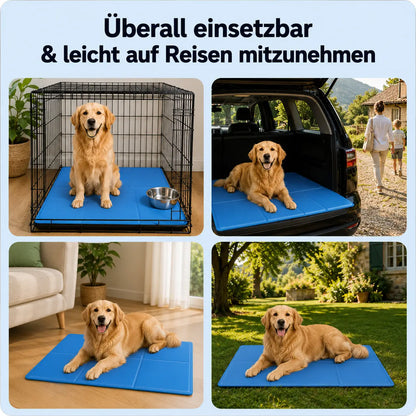 Cooling Mat for Dogs Self-Cooling | Foldable & Waterproof