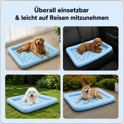 Cooling Dog Bed Summer | Breathable Cooling Mat Non-Slip