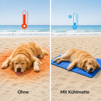 Cooling Mat for Dogs | Self-Cooling & Scratch-Resistant for Summer