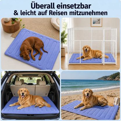 Kühlmatte Hund | Atmungsaktiv, Waschbar & Komfortabel