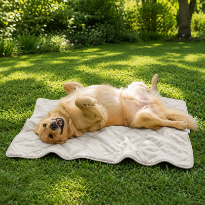 Cooling Dog Blanket | Washable, Breathable & Summer Comfort