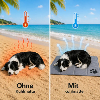 Self-cooling Dog Mat | Pressure-activated Cooling Mat