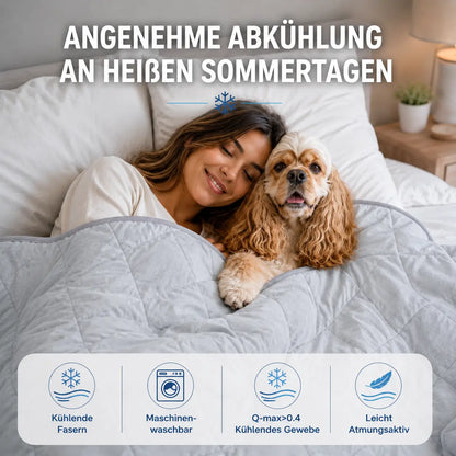 Cooling Dog Blanket | Washable, Breathable & Lightweight