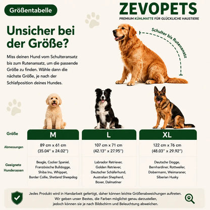 Couverture rafraîchissante pour chien | Lavable, respirante et légère