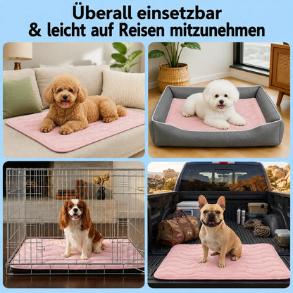 Couverture rafraîchissante pour chien | Lavable, respirante et légère