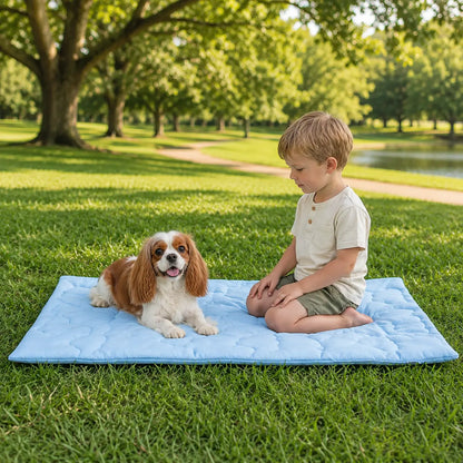 Tapis rafraîchissant pour chiens | Réversible, lavable et respirant