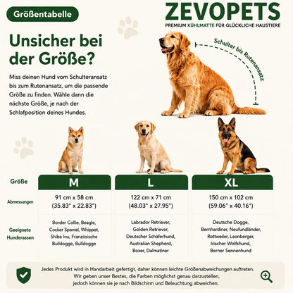 Tapis rafraîchissant pour chiens | Réversible, lavable et respirant