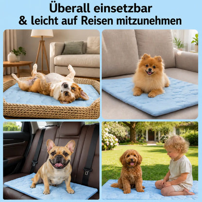 Tapis rafraîchissant pour chiens | Réversible, lavable et respirant