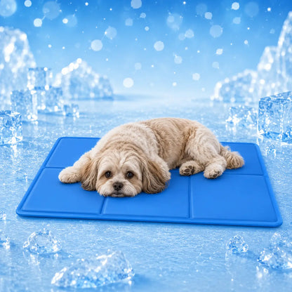 Cooling Mat for Dogs Self-Cooling | Foldable & Waterproof
