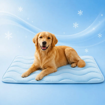 Couverture rafraîchissante pour chien | Lavable, respirante et légère