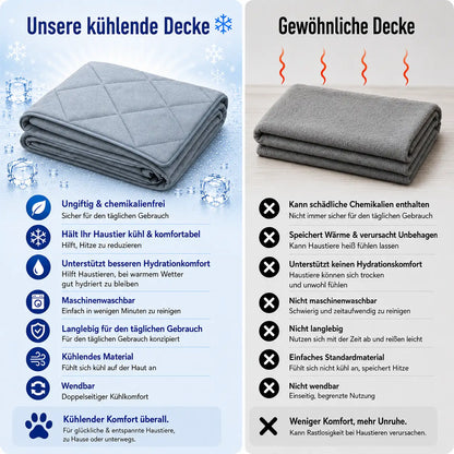 Cooling Dog Blanket | Washable, Breathable & Summer Comfort