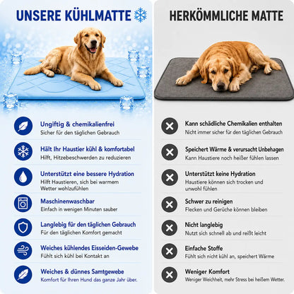 Dog Cooling Mat | Breathable, Washable & Reversible