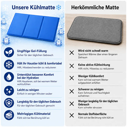 Cooling Mat for Dogs | Self-Cooling & Scratch-Resistant for Summer